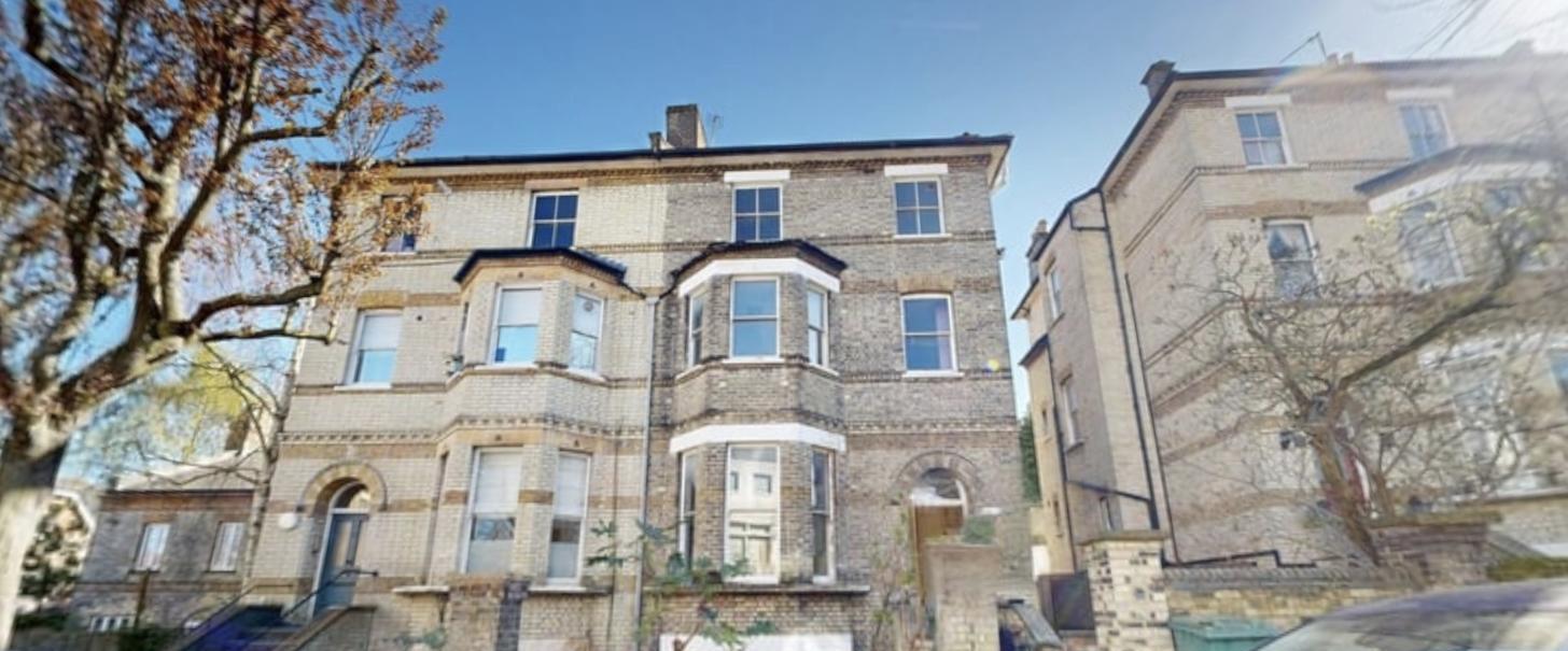8 Gayton Crescent, Hampstead — the Victorian semi in its pre-retrofit condition