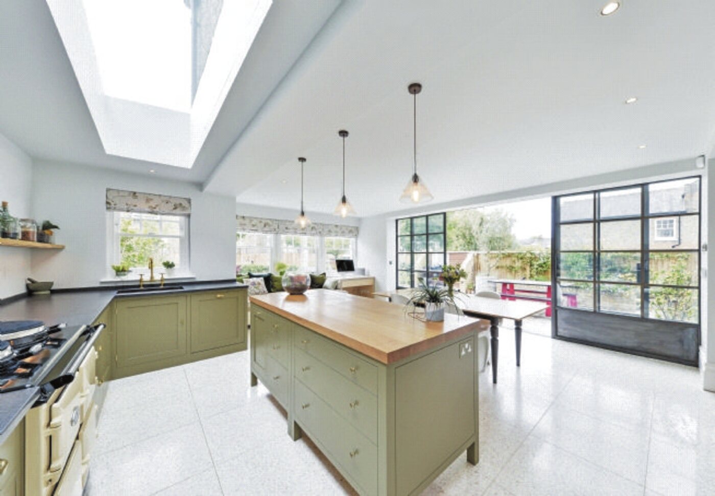 36 Kingswood Avenue — light-filled rear kitchen extension after deep retrofit